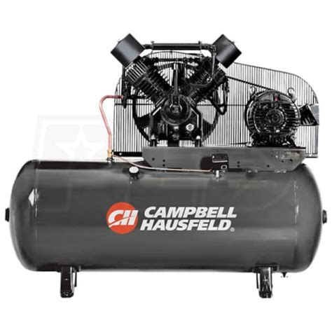 Campbell Hausfeld Ce8002 15 Hp 120 Gallon Two Stage Air Compressor 208