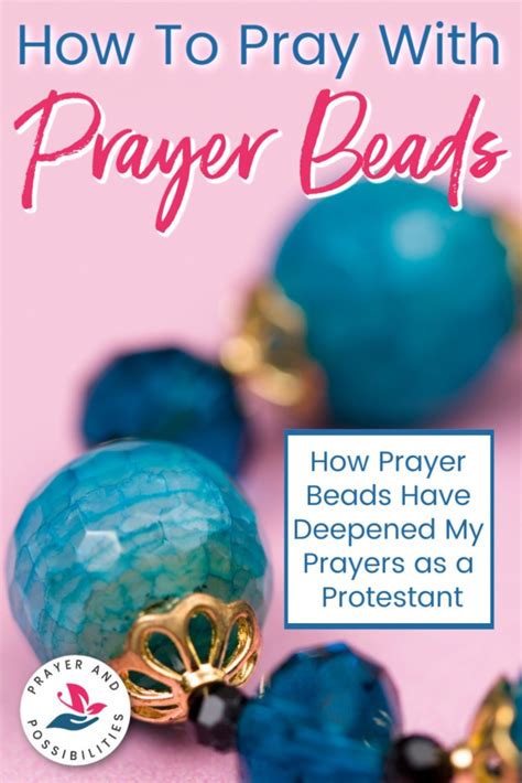 How To Pray With Anglican Prayer Beads Prayer And Possibilities