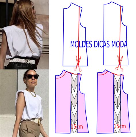 Como Fazer T Shirt Passo A Passo Moldes Dicas Moda