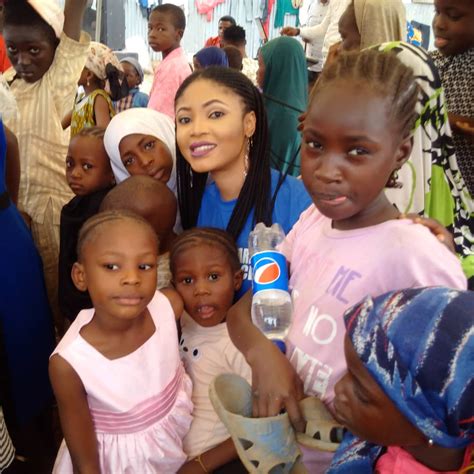 World Humanitarian Day Ex Beauty Queen Rita Onyinye Oguebie Celebrates With Idps Abuja Press