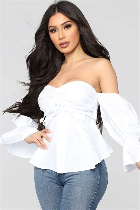 gossip girl off shoulder top white fashion nova shirts and blouses fashion nova fashion