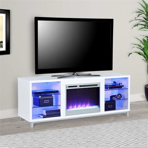 We carry tv console/stand fireplaces at cheap prices ameriwood home lumina deluxe fireplace tv stand for tvs up to 70 in blonde oak. Lumina Fireplace TV Stand for TVs up