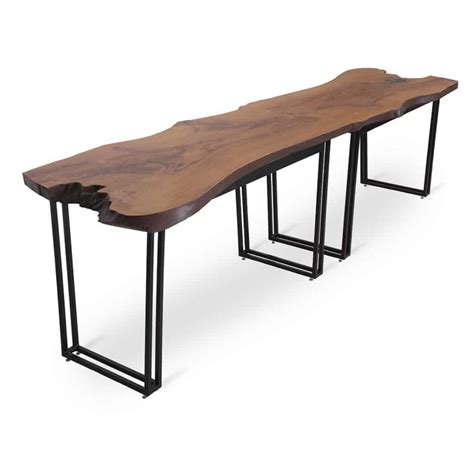 Dogal Natural Log Table Wooden Tops Log Table Wood Table