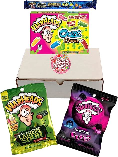Warheads Extreme Sour Candies Bundle Warheads Extreme Sour Hard Candy