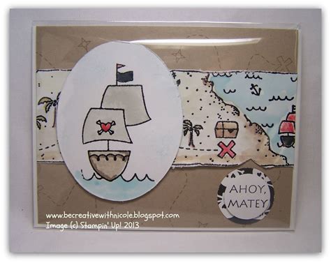 Be Creative With Nicole Ahoy Matey A Second Set Of Cards Made With