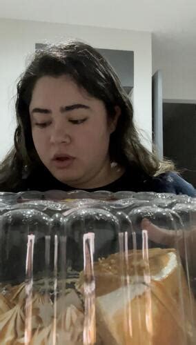 [50 sale] eating a cake at midnight bbw jazz video clips stuffing eating curvage