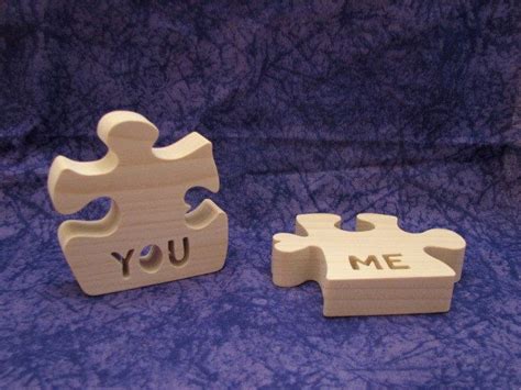 You And Me Puzzle Pieces By Thepuzzleguy On Etsy 2100 Via Etsy