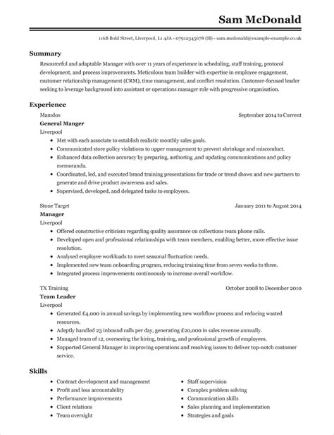 Pharmacist Cv Template Cv Samples And Examples