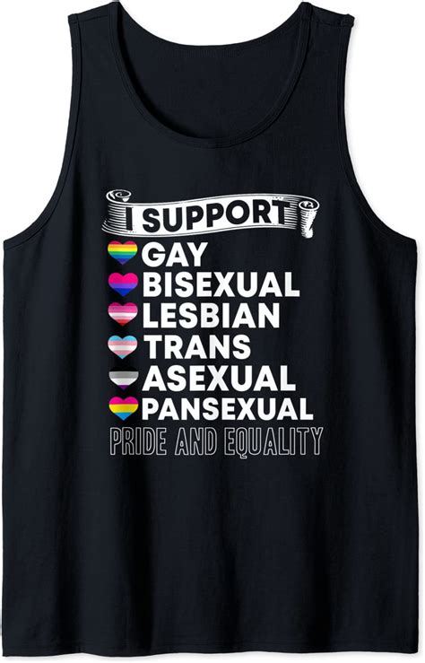 Gay Pride Ally Shirt Bisexual Lesbian Trans Pan Asexual