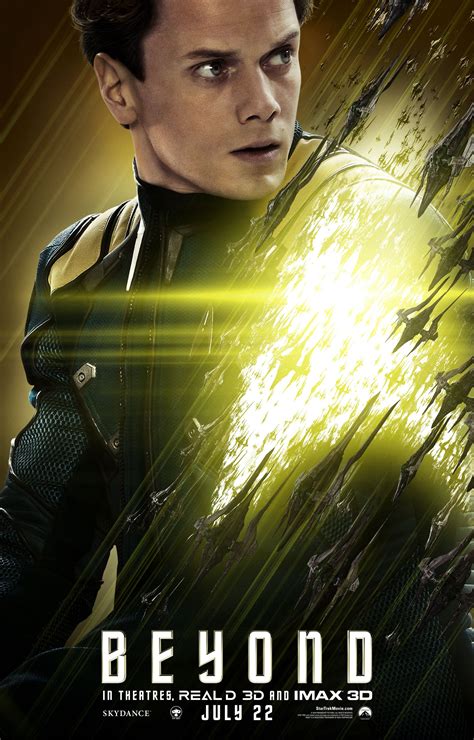 New Star Trek Beyond Character Posters Arent Afraid To Show Their