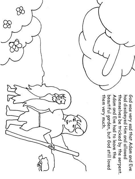 Make sure the check out the rest of our bible coloring pages. Adam And Eve Bible Pictures - Coloring Home