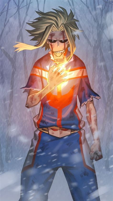 all might toshinori yagi boku no hero academia anime 720x1280 wallpaper wallpaper animes