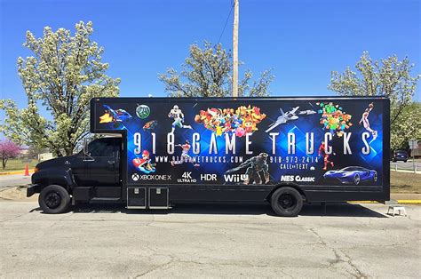 Mobile Video Game Truck Okc Fortnite Game Truck Party Extreme Game