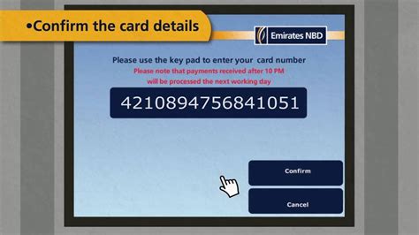 Once it's deposited, keep your cheque for at least 5 days before destroying it. How to pay your Credit Card bill in Cash Deposit Machine ...