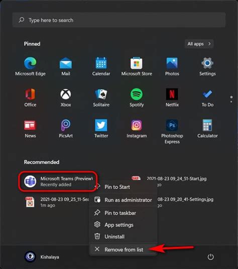 How To Remove Recommended Section From Windows 11 Start Menu Beebom
