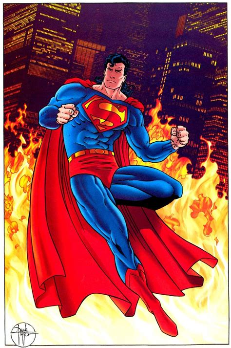 Dc Comics Art Gallery Supermant Comic Art Community
