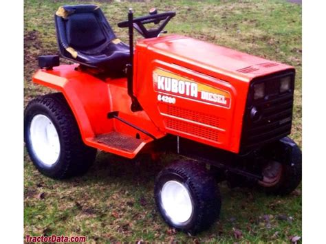 Kubota G4200 Tractor Photos Information