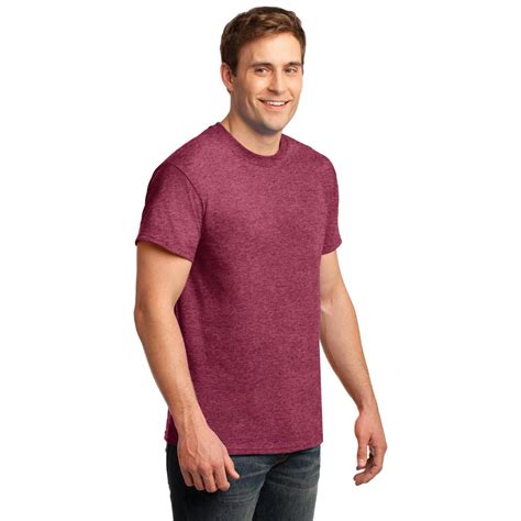 Gildan 2000 Ultra Cotton T-Shirt - Heathered Cardinal | FullSource.com