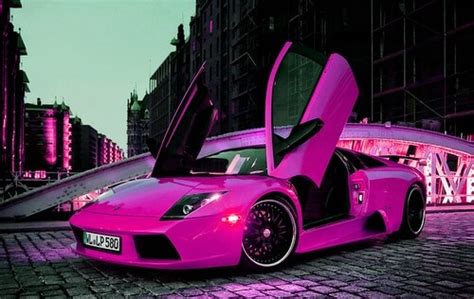 girly cars and pink cars every women will love pink lambo