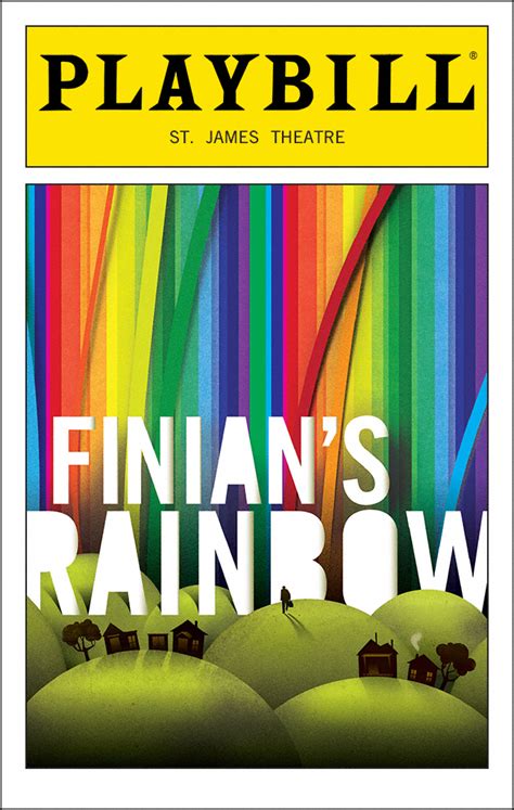 Finians Rainbow Broadway Richard Rodgers Theatre 1947 Playbill