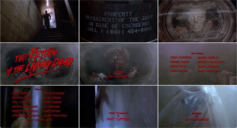 The Return Of The Living Dead 1985 — Art Of The Title