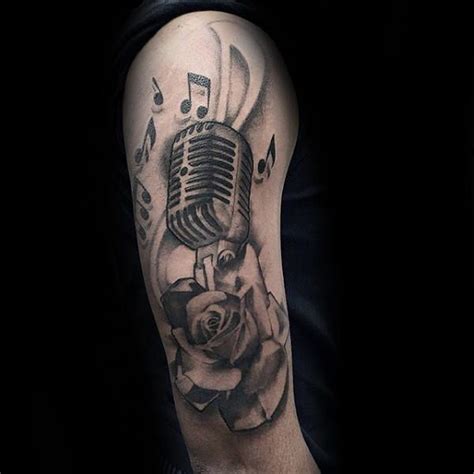 Top 15 music tattoos 1. 75 Music Note Tattoos For Men - Auditory Ink Design Ideas ...