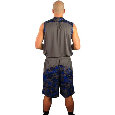 A4 N2345 Youthadult Camo Custom Basketball Uniform