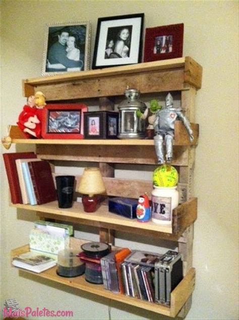 Upcycled Pallet Wall Shelves Upcycle Art