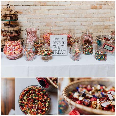kyle emily just married — kylee paige photography candy bar wedding just married wedding