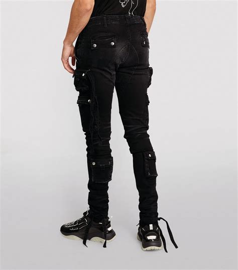 Amiri Cargo Skinny Jeans Harrods Hk