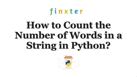 How To Count The Number Of Words In A String In Python YouTube