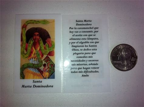 Contextual translation of sains gunaan into english. SMALL HOLY PRAYER CARDS FOR SAINT MARTHA THE DOMINATOR ...