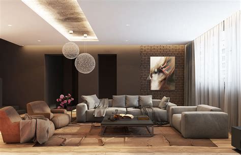 Large Living Room Decorating Ideas Brings A Modern And Cool Impression
