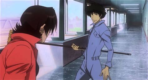 Cowboy Bebop The Movie Spike Vs Electra Cowboy Bebop Anime Bebop