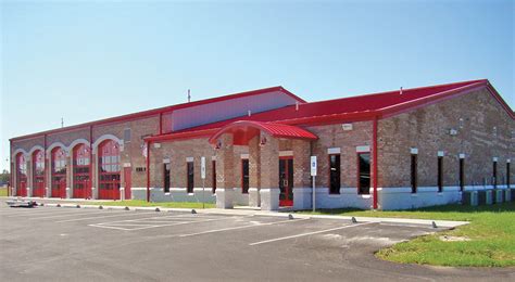 Gaston Fire Station Custom Metal Building American Buildings Company