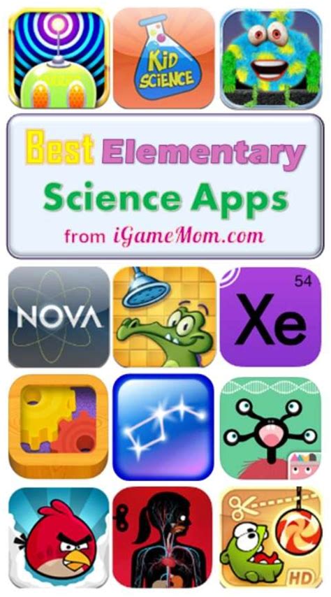 Check out this huge list of the very best early elementary apps you don't want to miss! Best Science Apps for Elementary School Kids