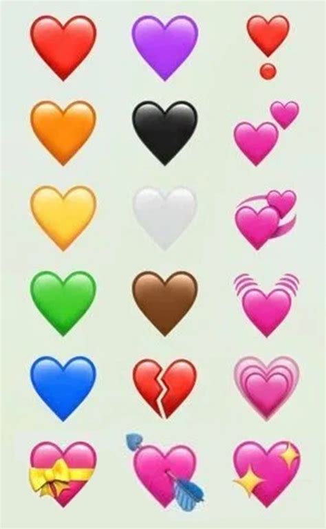 Heart Emoji Meanings Explained Ho Bisogno Di Te Bff Immagini Sfondi