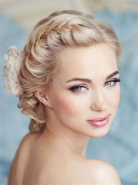 40 elegant wedding hairstyle ideas for brides to try addicfashion elegant wedding hair