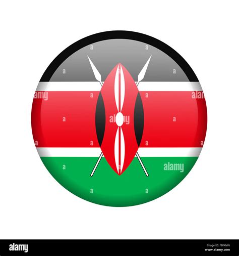 The Kenyan Flag Stock Photo Alamy