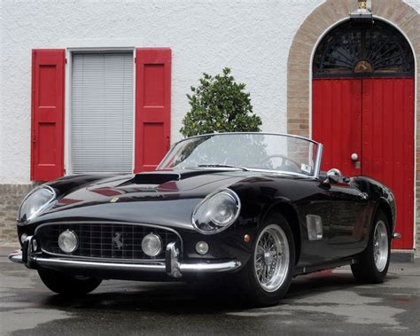 Most of these cars were of. James Coburn's 1961 Ferrari 250 GT SWB California Spyder set new record at auction