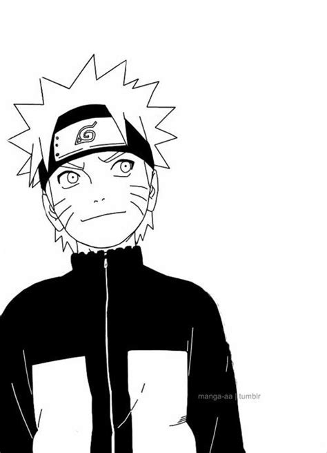 Black And White Anime Characters Naruto