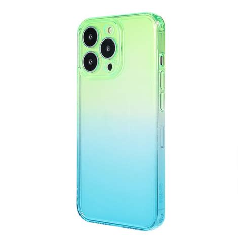 Силиконов калъф Case M за Iphone 13 Pro Зелено и Синьо Emagbg