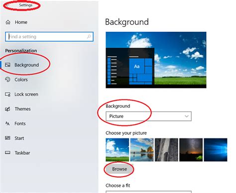 How To Change Desktop Background Windows 10 Change Theme And