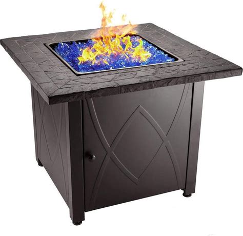 Propane Outdoor Fire Pit Table Best Paint For Kitchen Cabinets White