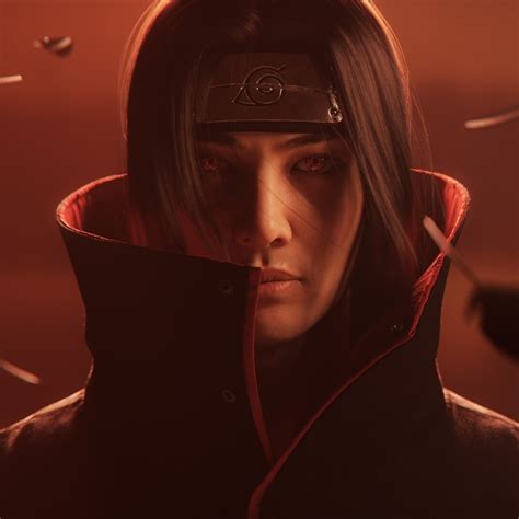 2932x2932 Itachi Uchiha Cool Art Ipad Pro Retina Display Wallpaper Hd