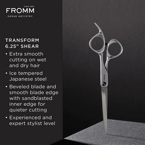 Transform 625 Shear By Fromm Shears And Shapers Sally Beauty