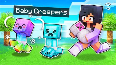 Top 5 scary statues caught moving on camera! We ADOPTED Baby Creepers In Minecraft! in 2020 | Baby ...