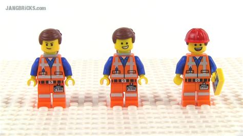 Lego Movie Emmet And Wyldstyle Minifig Variants Compared