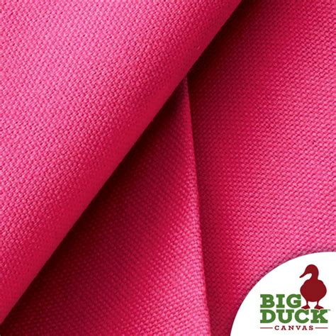 Snap Pink 10oz Cotton Canvasduck Cloth Preshrunk Usa Made