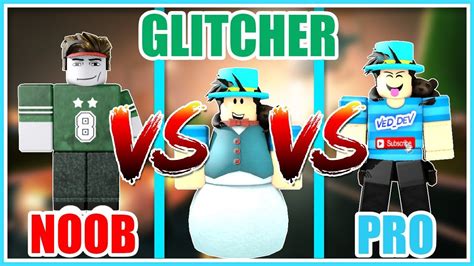 Noob Vs Glitcher Vs Pro Roblox Jailbreak Edition Youtube